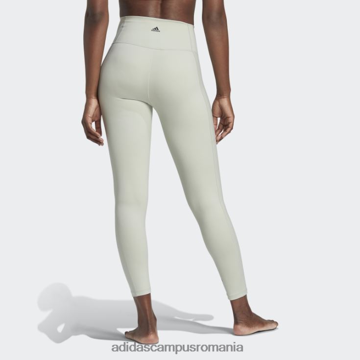 adidas campus romania yoga studio 7/8 jambiere verzi femei verde J266N217529