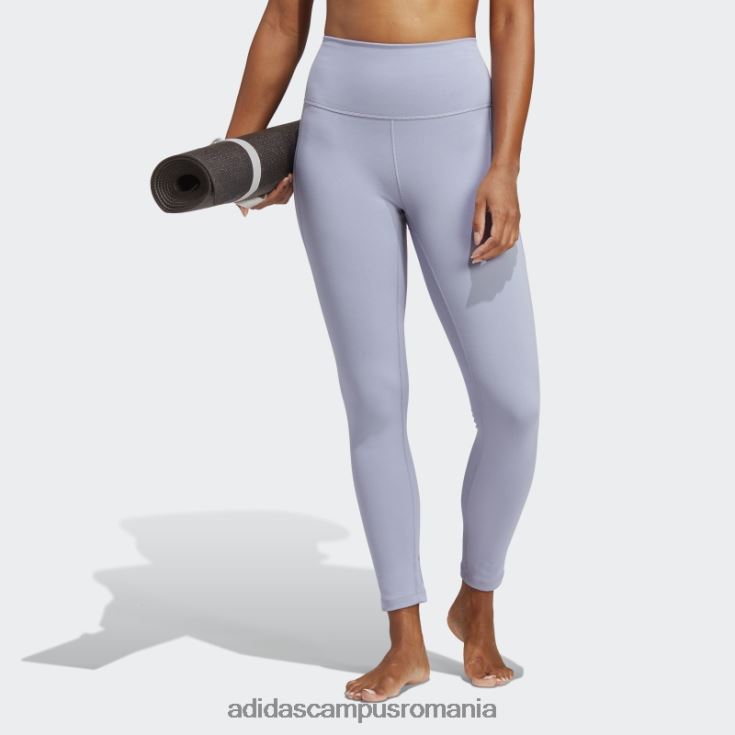 adidas campus romania yoga studio 7/8 jambiere violet argintiu fierbinte femei violet argintiu J266N29191