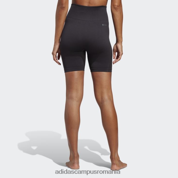 adidas campus romania yoga studio aeroknit bicicletă jambiere scurte negru adidas femei negru J266N216854