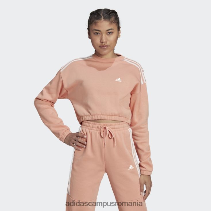 adidas campus romania hanorac hiperglam crop crew ambient blush femei fard ambiental J266N22912