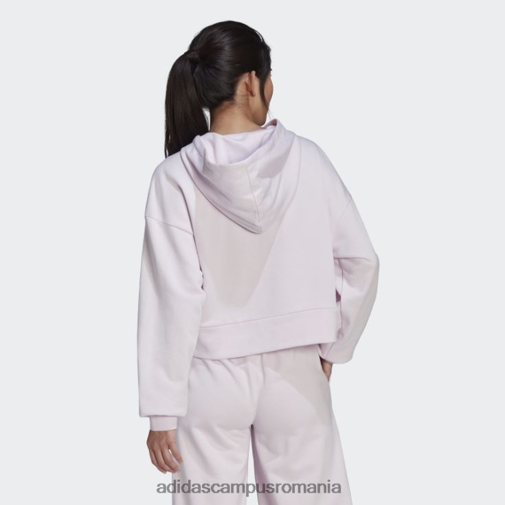 adidas campus romania hanorac roz hyperglam French Terry cu glugă femei roz J266N23755