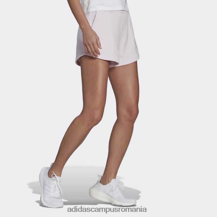 adidas campus romania pantaloni scurți hyperglam french terry roz adidas femei roz J266N23156