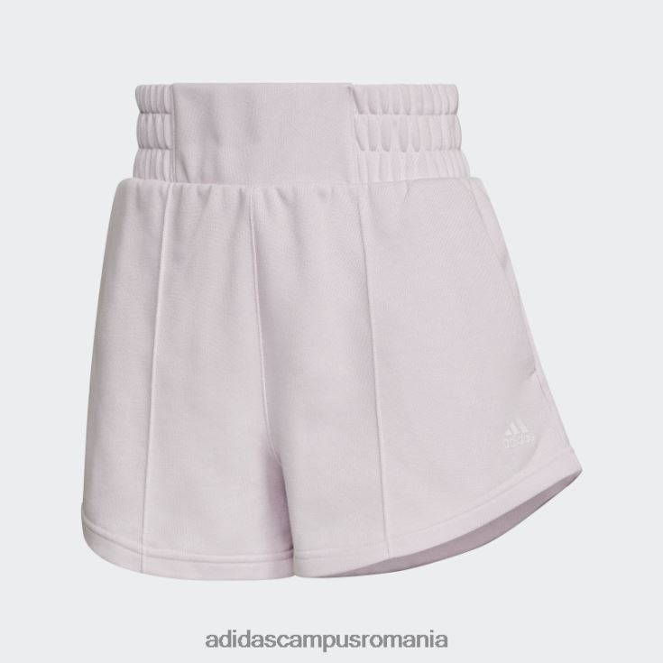adidas campus romania pantaloni scurți hyperglam french terry roz adidas femei roz J266N23156