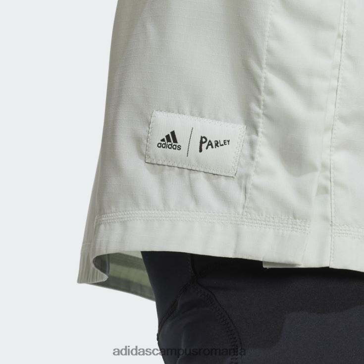adidas campus romania parley alerga pentru oceane top cu glugă moda verde femei verde J266N22846