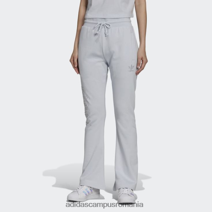 adidas campus romania Blue fashion 2000 lux pantaloni de sport cu tiv deschis femei albastru J266N22874