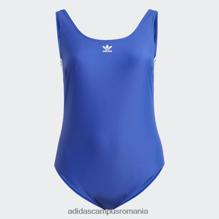 adidas campus romania Costum de baie adicolor 3 dungi (marime plus) albastru adidas femei albastru alb J266N216950