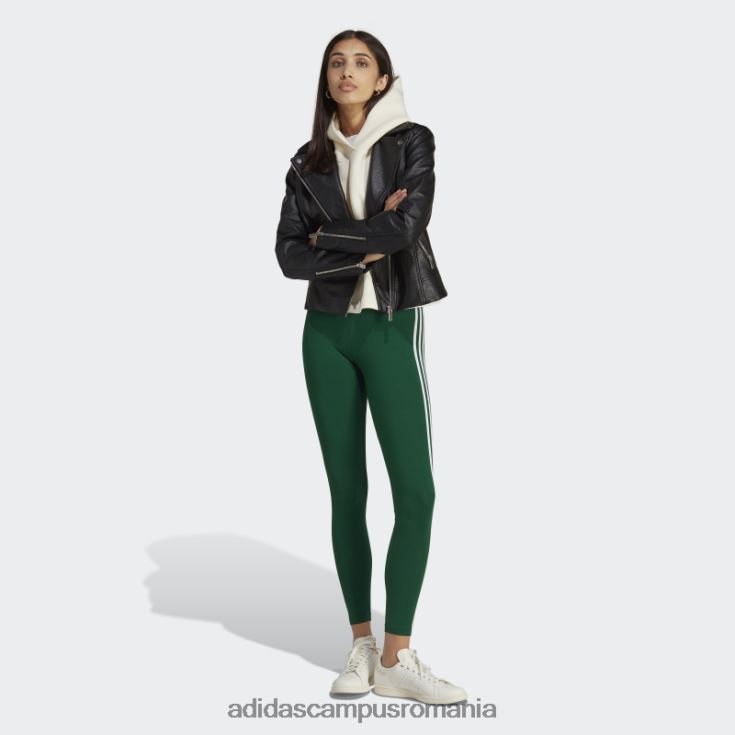 adidas campus romania Leggings adicolor classics cu 3 dungi verde inchis adidas femei verde inchis J266N216482