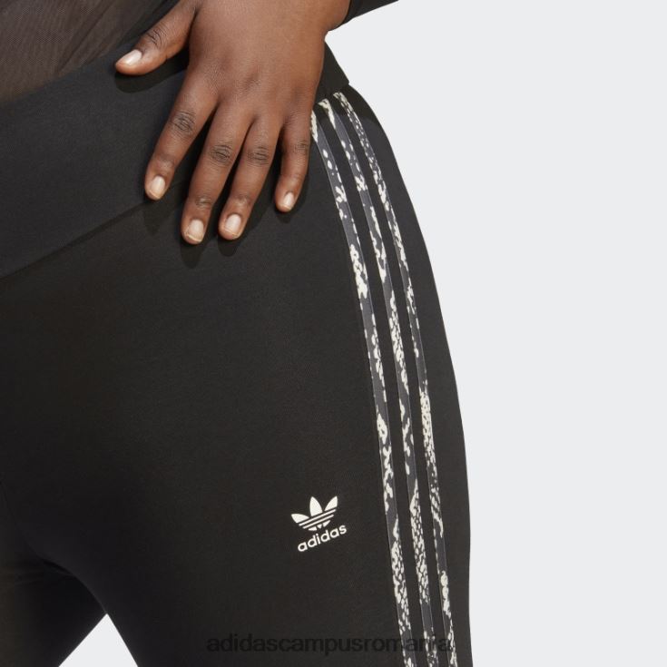 adidas campus romania Leggings cu imprimeu cu 3 dungi (plus marime) negru adidas femei negru/multicolor J266N210116
