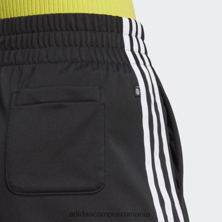 adidas campus romania Pantaloni scurți negru cu 3 dungi femei negru J266N216579