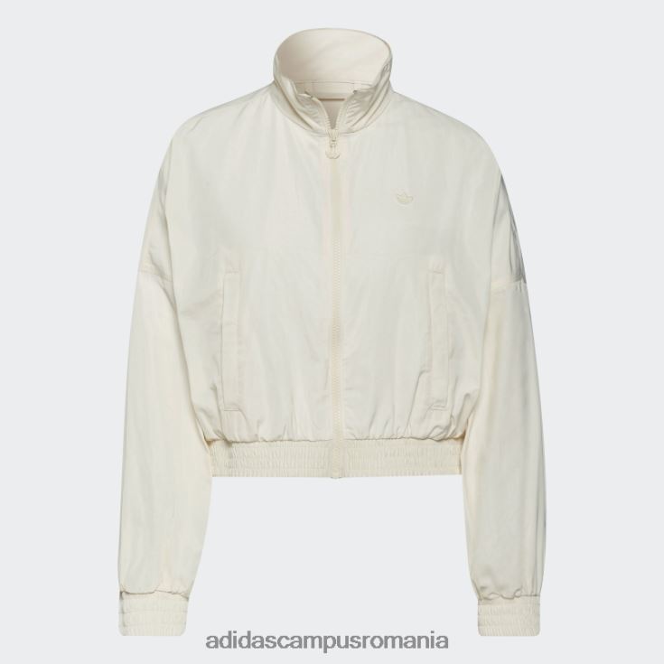 adidas campus romania Trening top nailon adicolor alb femei alb J266N23254