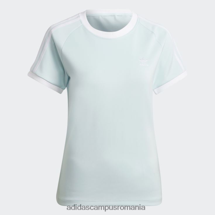 adidas campus romania Tricou adicolor classics slim cu 3 dungi albastru femei albastru J266N22876