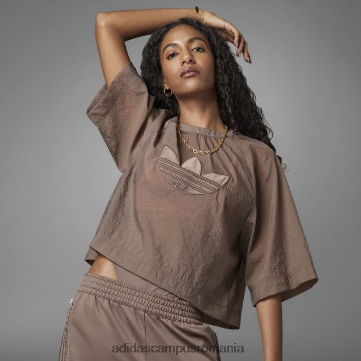 adidas campus romania Tricou decupat întotdeauna original Earth adidas femei Pământ J266N29942