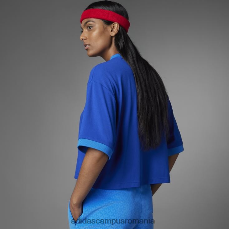 adidas campus romania Tricou supradimensionat adicolor anii 70 royal femei regal J266N22863