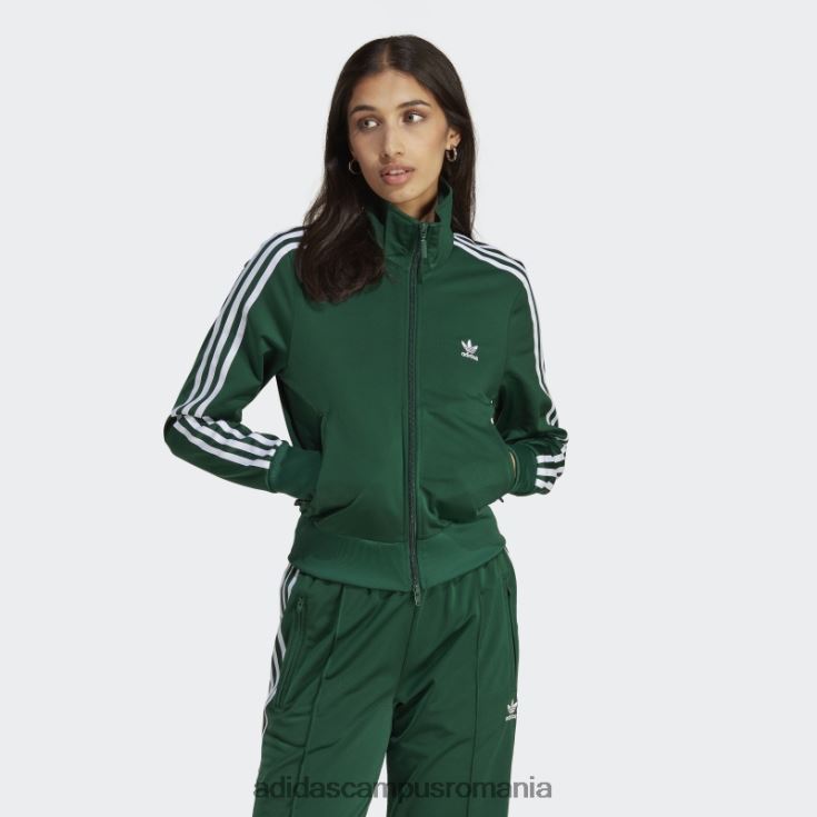 adidas campus romania adicolor classics firebird sport top verde închis femei verde inchis J266N216382