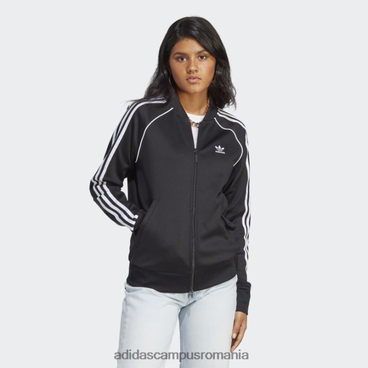 adidas campus romania adicolor classics sst track top negru femei negru J266N217449