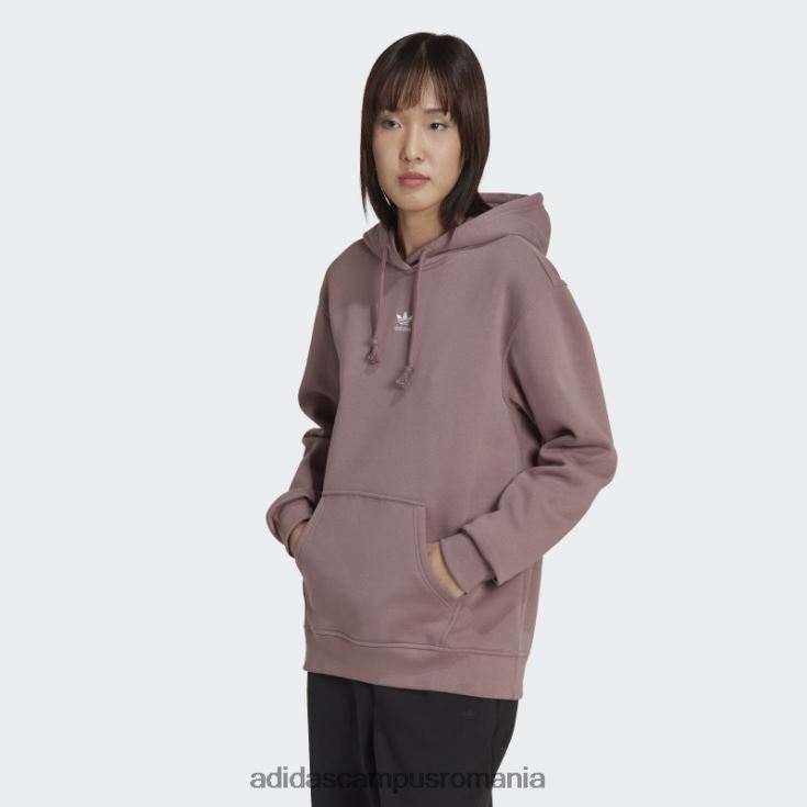 adidas campus romania adicolor essentials fleece hoodie violet adidas femei Violet J266N210326