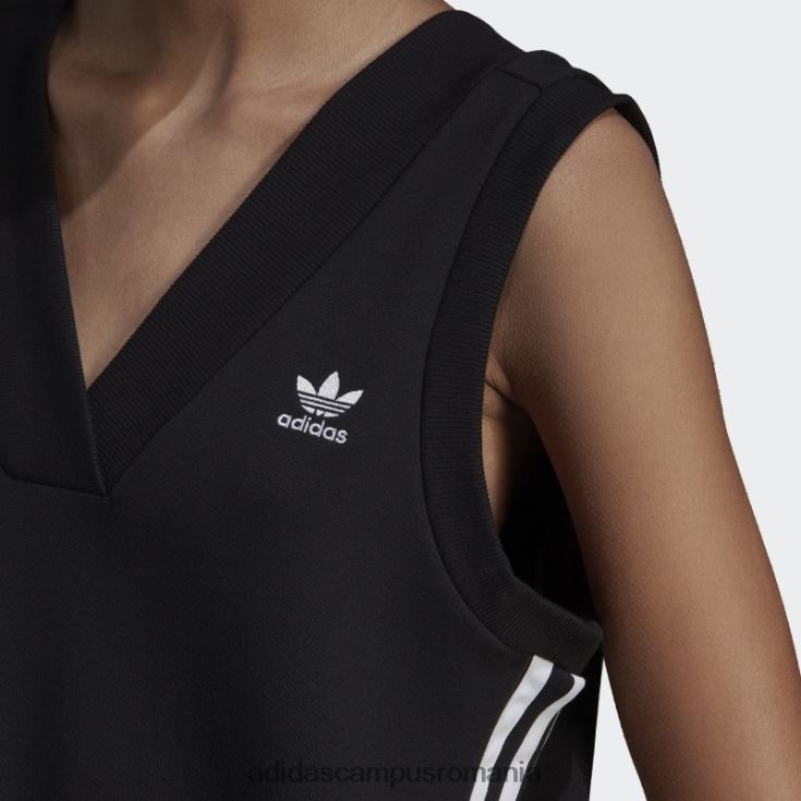 adidas campus romania adicolor negru clasics vesta rochie adidas femei negru J266N210767