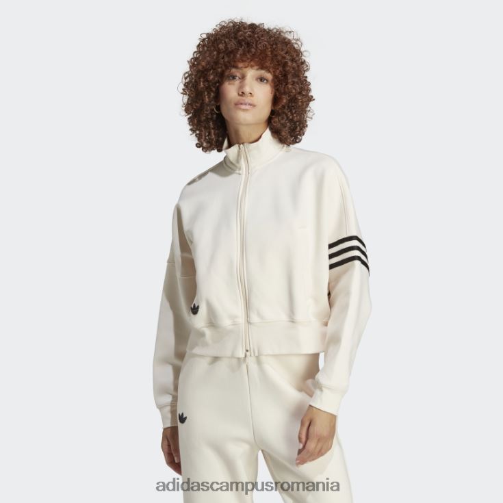 adidas campus romania adicolor neuclassics track top alb adidas femei alb J266N217448