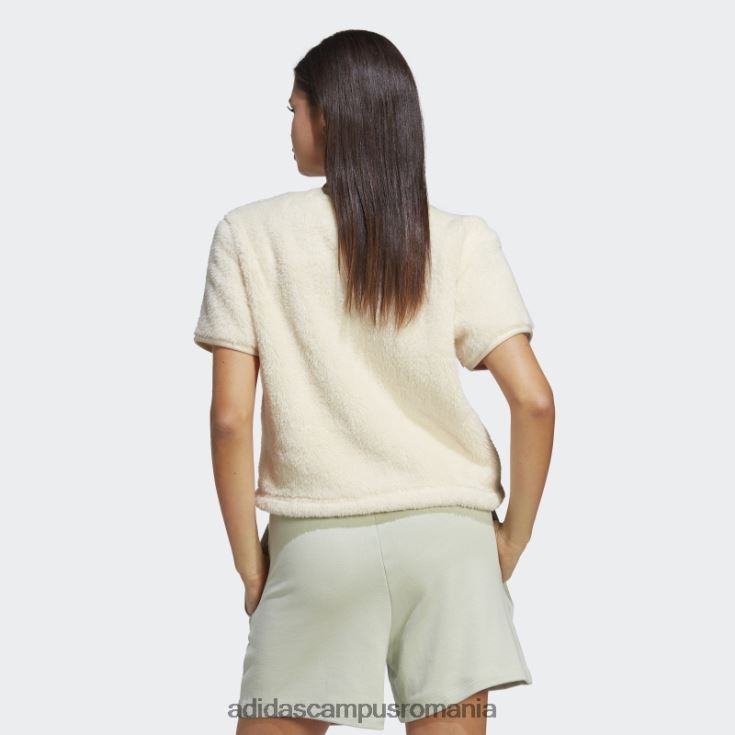 adidas campus romania alb essentials+ tricou pufos femei alb J266N29485