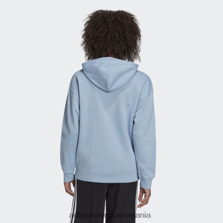 adidas campus romania ambiental sky adicolor trefoil hoodie fashion femei cerul ambiental J266N210480