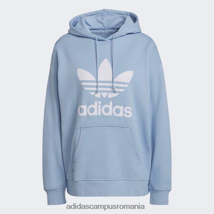 adidas campus romania ambiental sky adicolor trefoil hoodie fashion femei cerul ambiental J266N210480