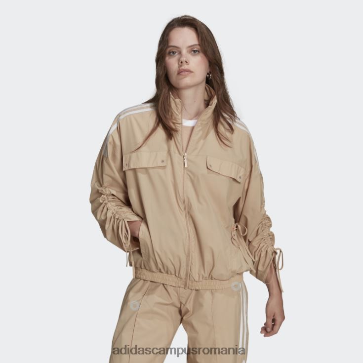 adidas campus romania bej adicolor classics parley track top adidas femei bej J266N210815