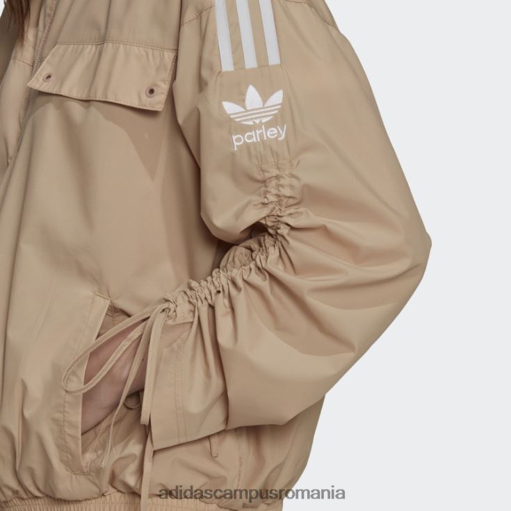 adidas campus romania bej adicolor classics parley track top adidas femei bej J266N210815