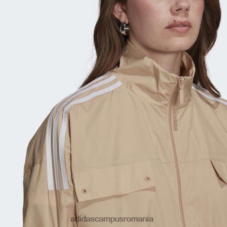 adidas campus romania bej adicolor classics parley track top adidas femei bej J266N210815