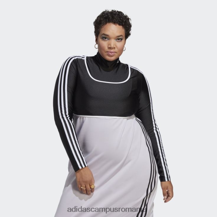 adidas campus romania body cu maneca lunga (plus marime) negru femei negru J266N29343