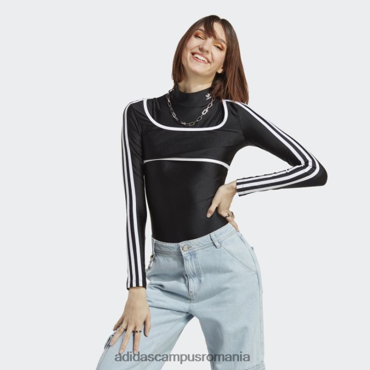 adidas campus romania body negru cu mânecă lungă adidas femei negru J266N29153