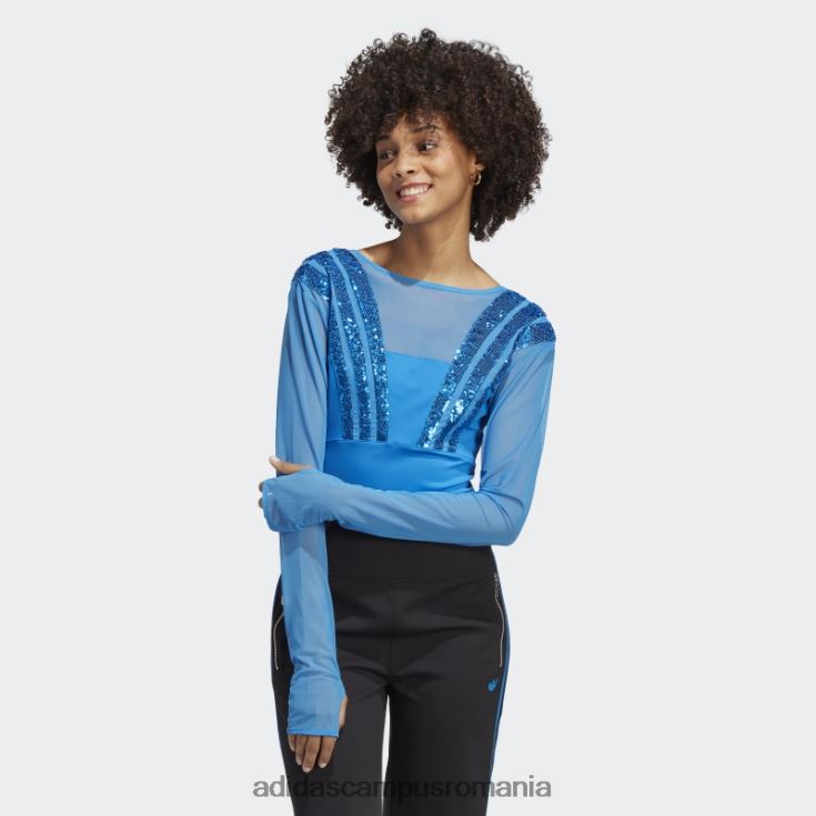 adidas campus romania body santiago versiune albastră pasăre albastră femei pasare albastra J266N29122