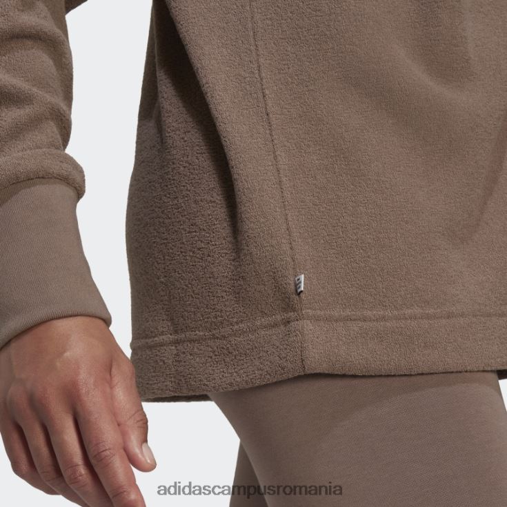 adidas campus romania cardigan winterease trace brown femei urmă maro J266N210561