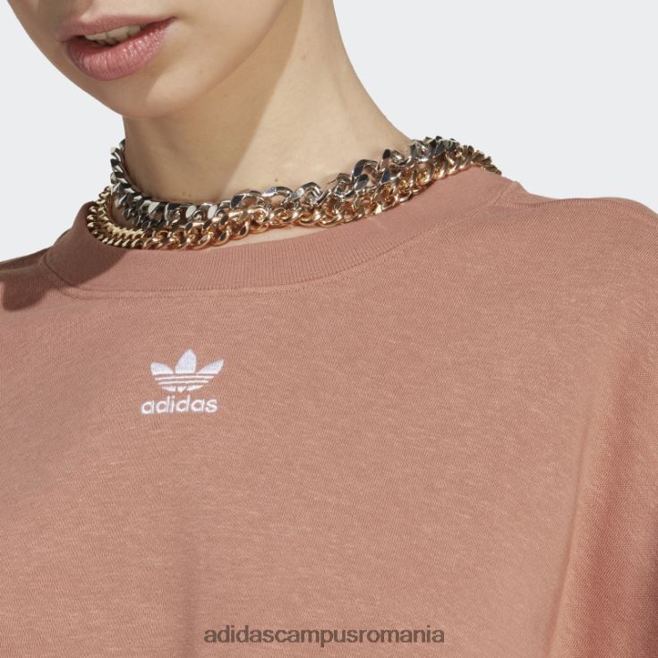adidas campus romania clay essentials+ realizat cu hanorac din cânepă femei lut J266N217446