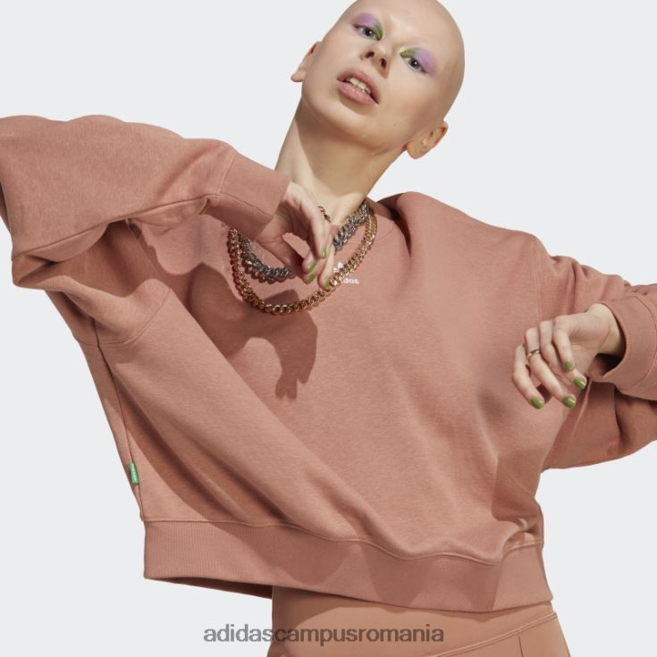 adidas campus romania clay essentials+ realizat cu hanorac din cânepă femei lut J266N217446