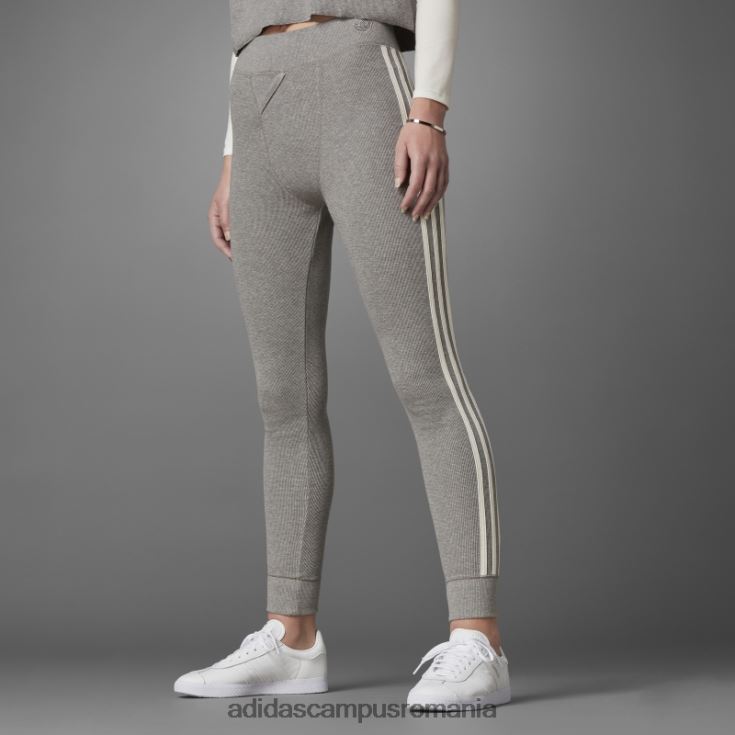 adidas campus romania colanți cu vafe cu talie înaltă versiunea albastru heather femei miezul erica J266N22842