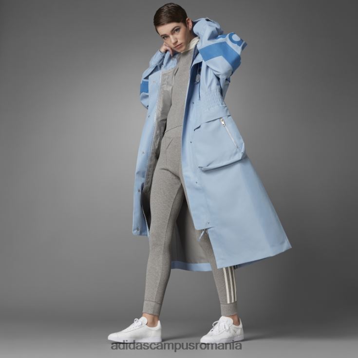 adidas campus romania colanți cu vafe cu talie înaltă versiunea albastru heather femei miezul erica J266N22842