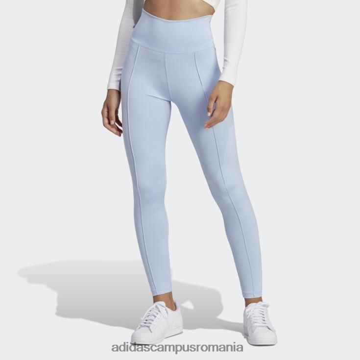 adidas campus romania colanți pintuck blue dawn premium essentials femei zori albastre J266N29419