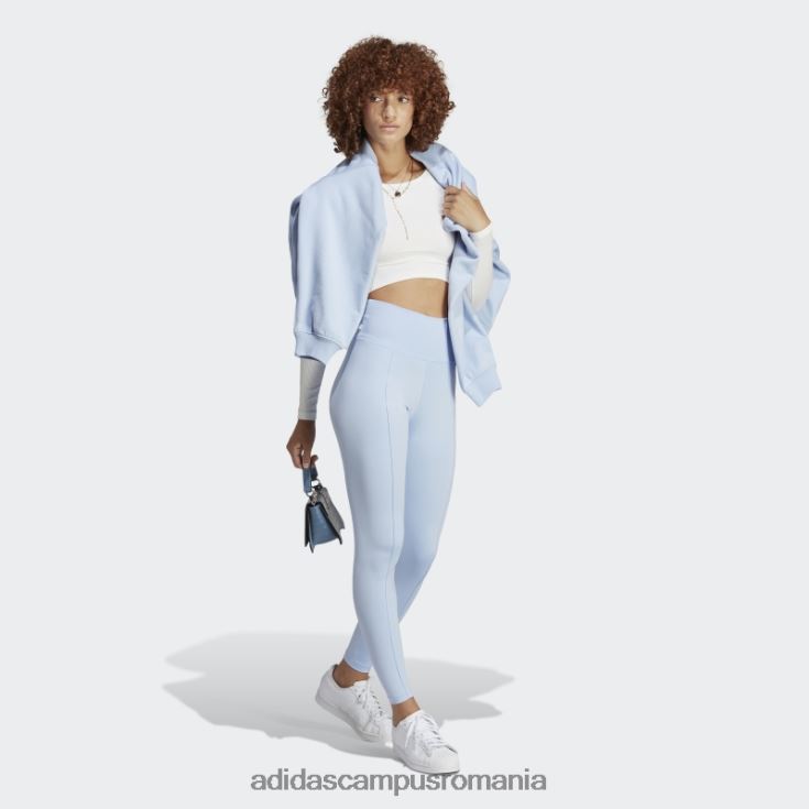 adidas campus romania colanți pintuck blue dawn premium essentials femei zori albastre J266N29419