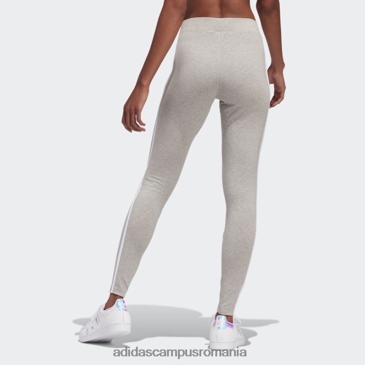 adidas campus romania colanti adicolor classics 3 dungi gri mediu femei gri mediu J266N28917