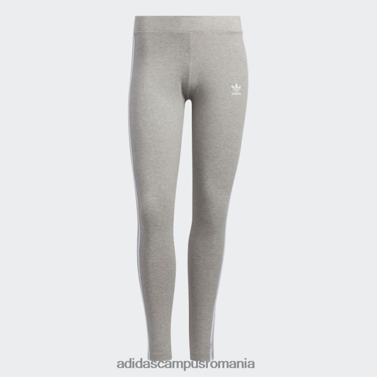 adidas campus romania colanti adicolor classics 3 dungi gri mediu femei gri mediu J266N28917