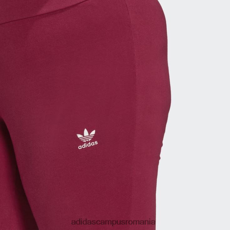 adidas campus romania colanti adicolor essentials burgundy (marime plus) femei Burgundia J266N29868
