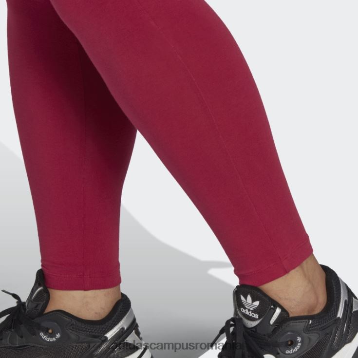adidas campus romania colanti adicolor essentials burgundy (marime plus) femei Burgundia J266N29868