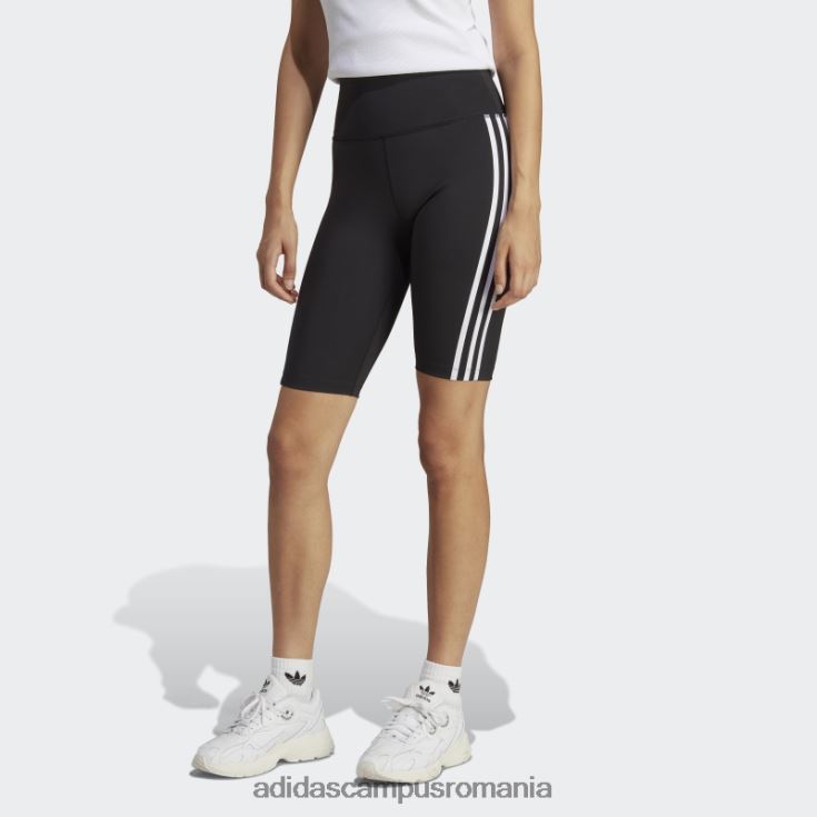 adidas campus romania colanti scurti cu talie inalta adicolor classics negri adidas femei negru J266N217466