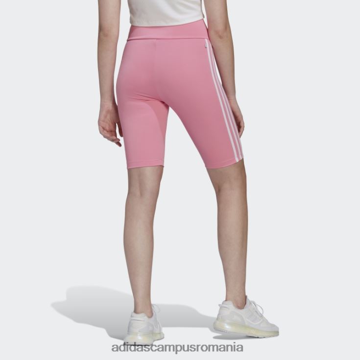 adidas campus romania colanti scurti cu talie inalta adicolor classics primeblue roz femei roz J266N29416