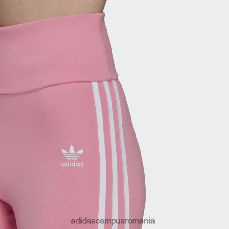 adidas campus romania colanti scurti cu talie inalta adicolor classics primeblue roz femei roz J266N29416