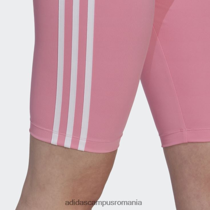 adidas campus romania colanti scurti cu talie inalta adicolor classics primeblue roz femei roz J266N29416