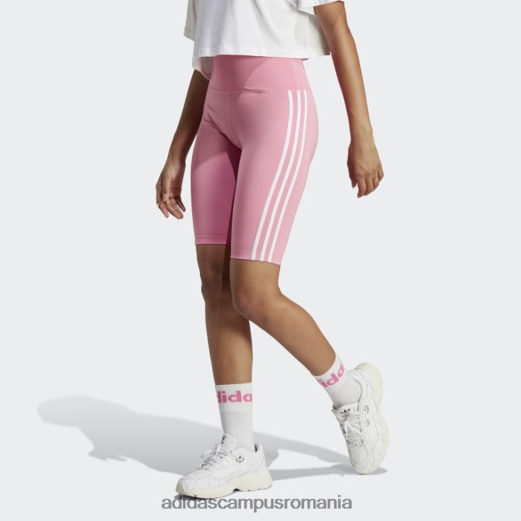 adidas campus romania colanti scurti cu talie inalta adicolor classics roz femei roz J266N216676
