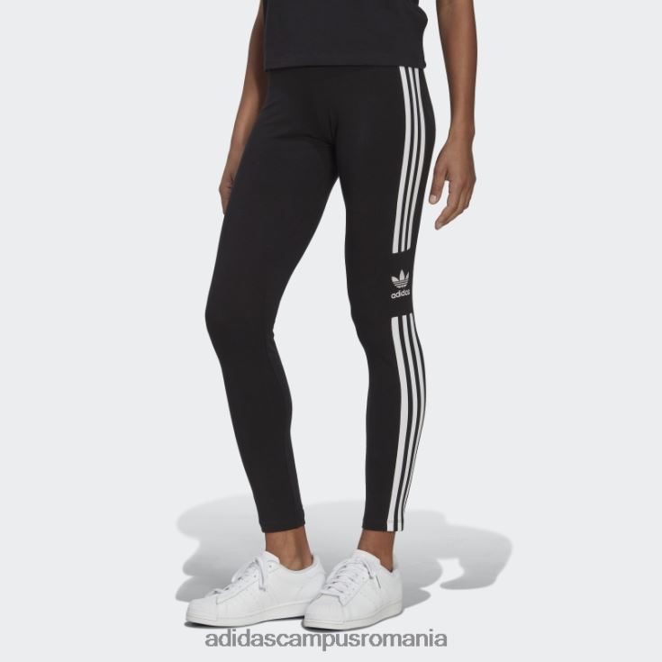 adidas campus romania colanti trefoil moda neagra femei negru J266N210142