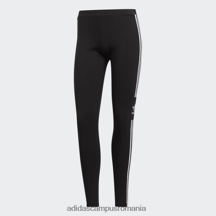 adidas campus romania colanti trefoil negri femei negru J266N22999