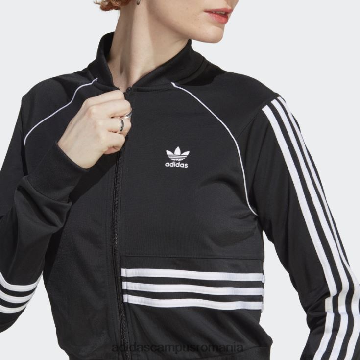 adidas campus romania crop track top negru femei negru J266N217485